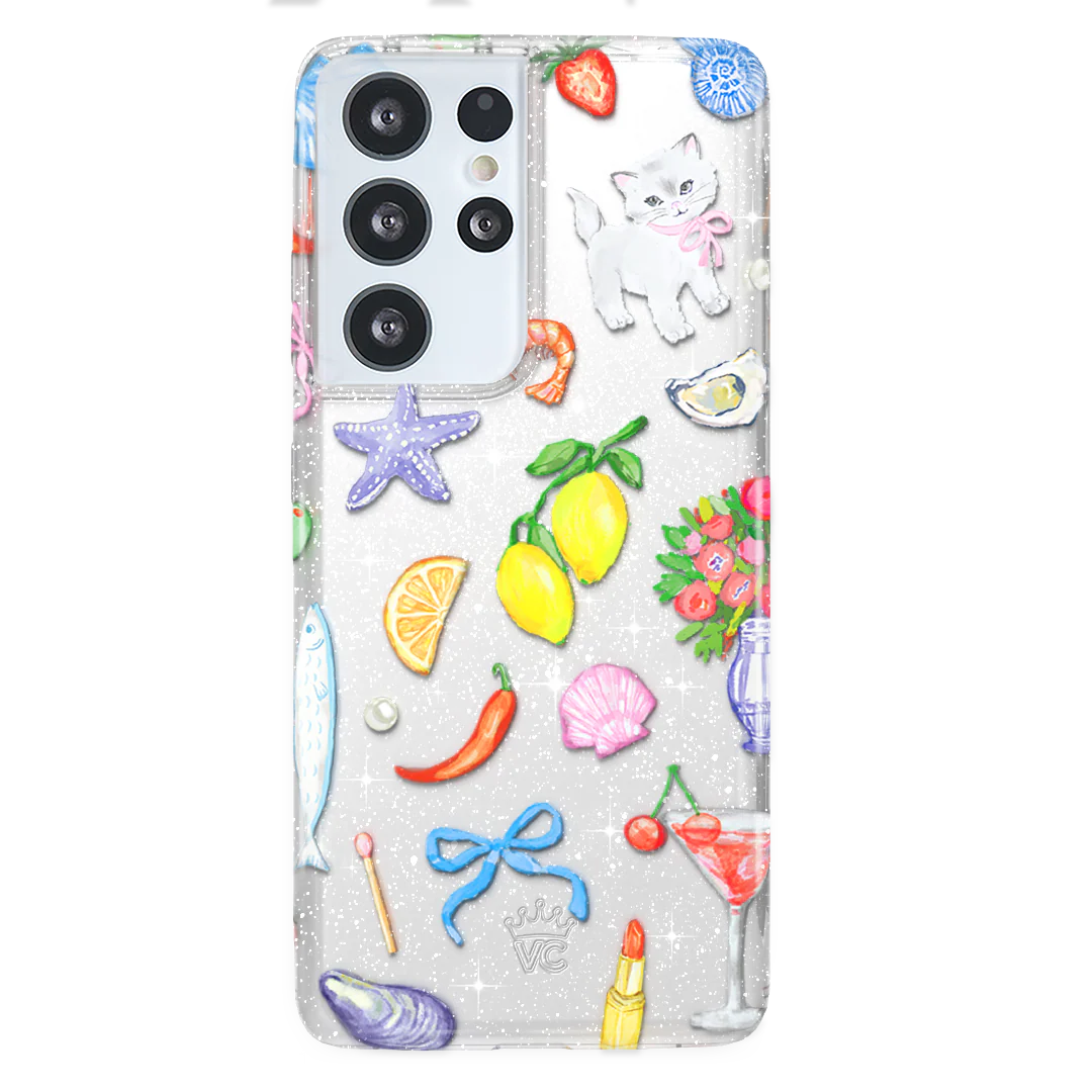 Dolce Vita Glitter Samsung Case - Image 68