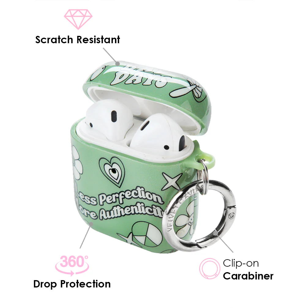 Good Vibes Matcha AirPod Case - Image 3