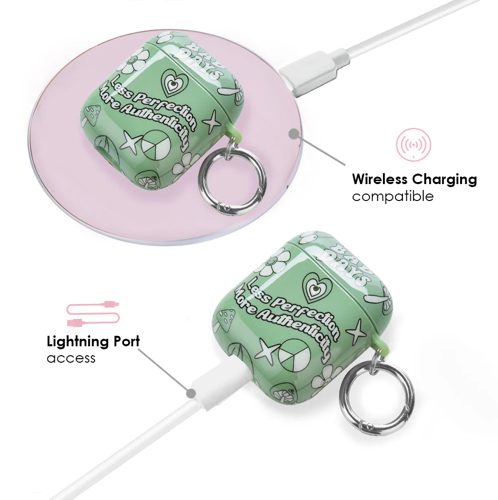 Good Vibes Matcha AirPod Case - Image 4