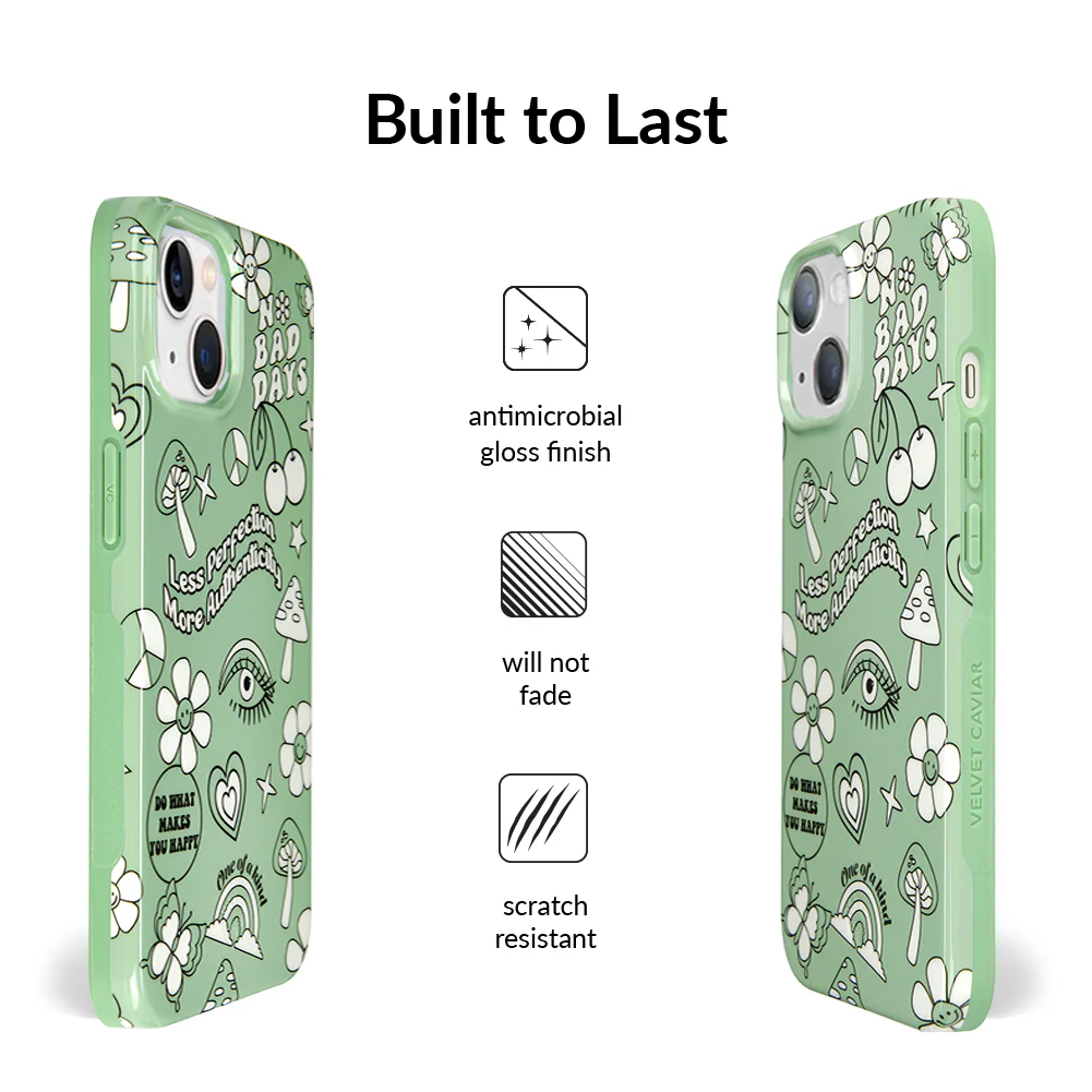 Good Vibes Matcha iPhone Case - Image 23