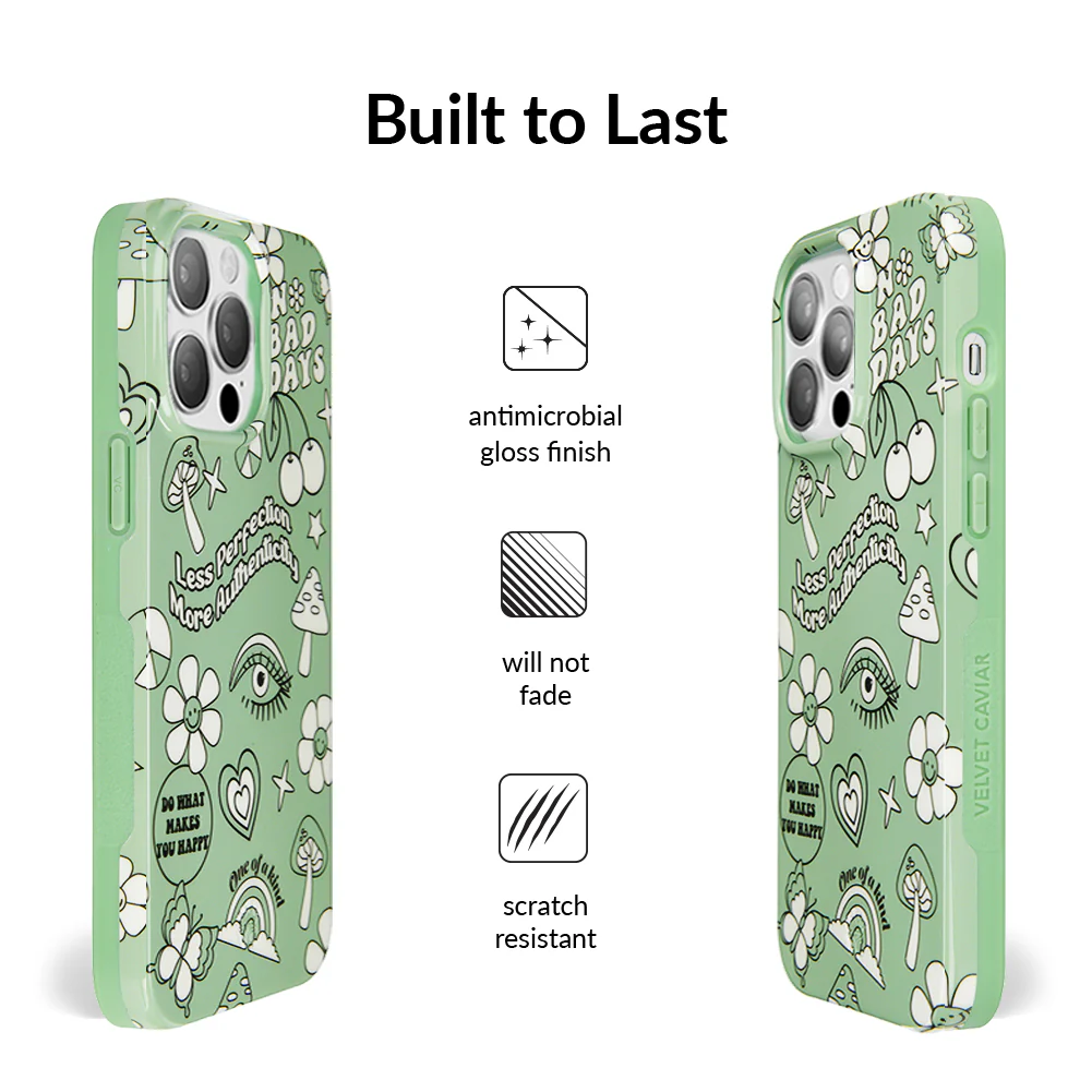 Good Vibes Matcha iPhone Case - Image 47