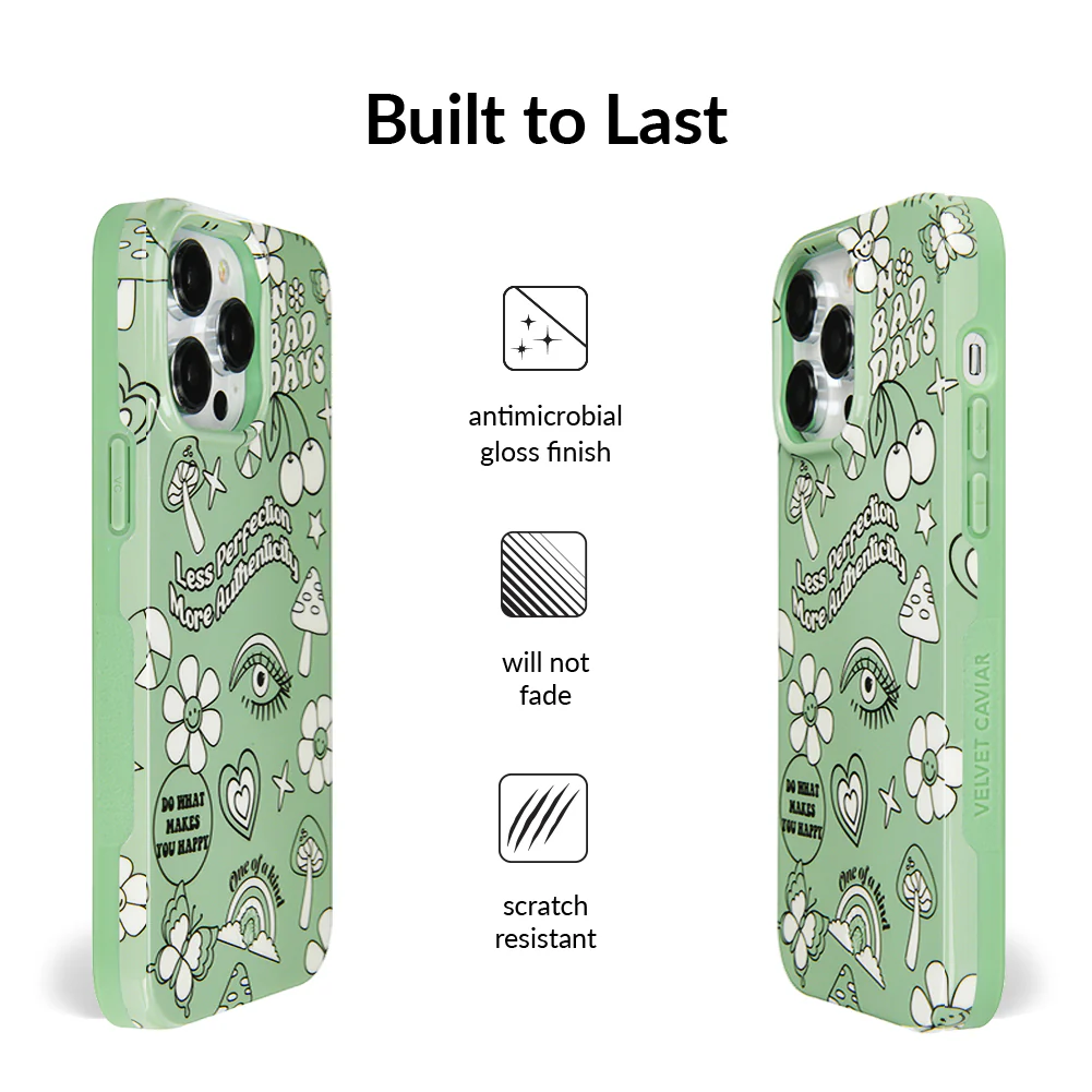 Good Vibes Matcha iPhone Case - Image 5