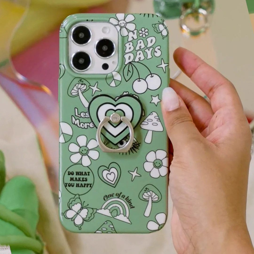 Good Vibes Matcha Phone Ring - Image 2