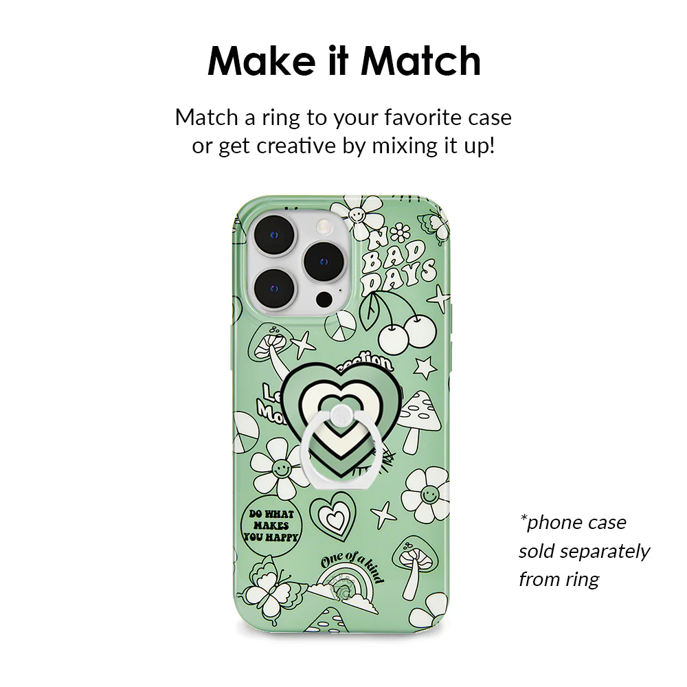 Good Vibes Matcha Phone Ring - Image 3
