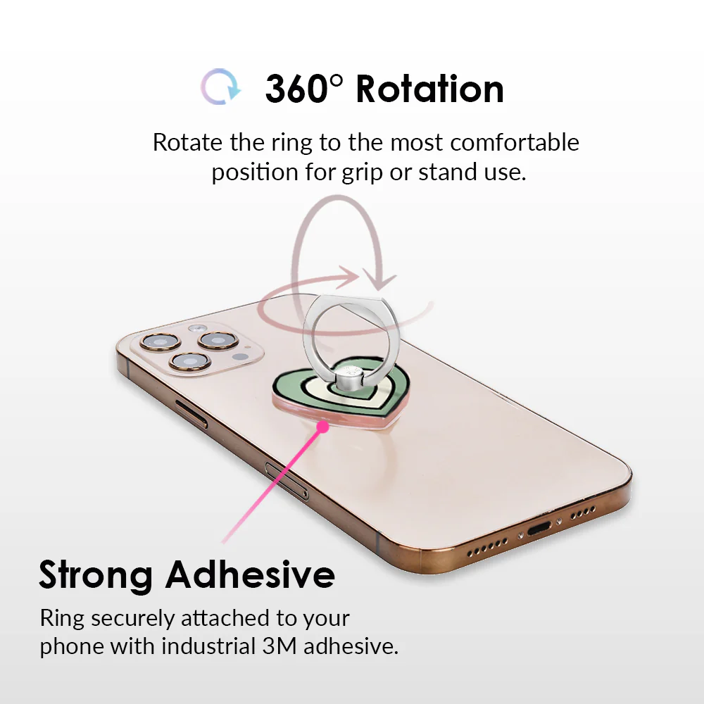 Good Vibes Matcha Phone Ring - Image 4