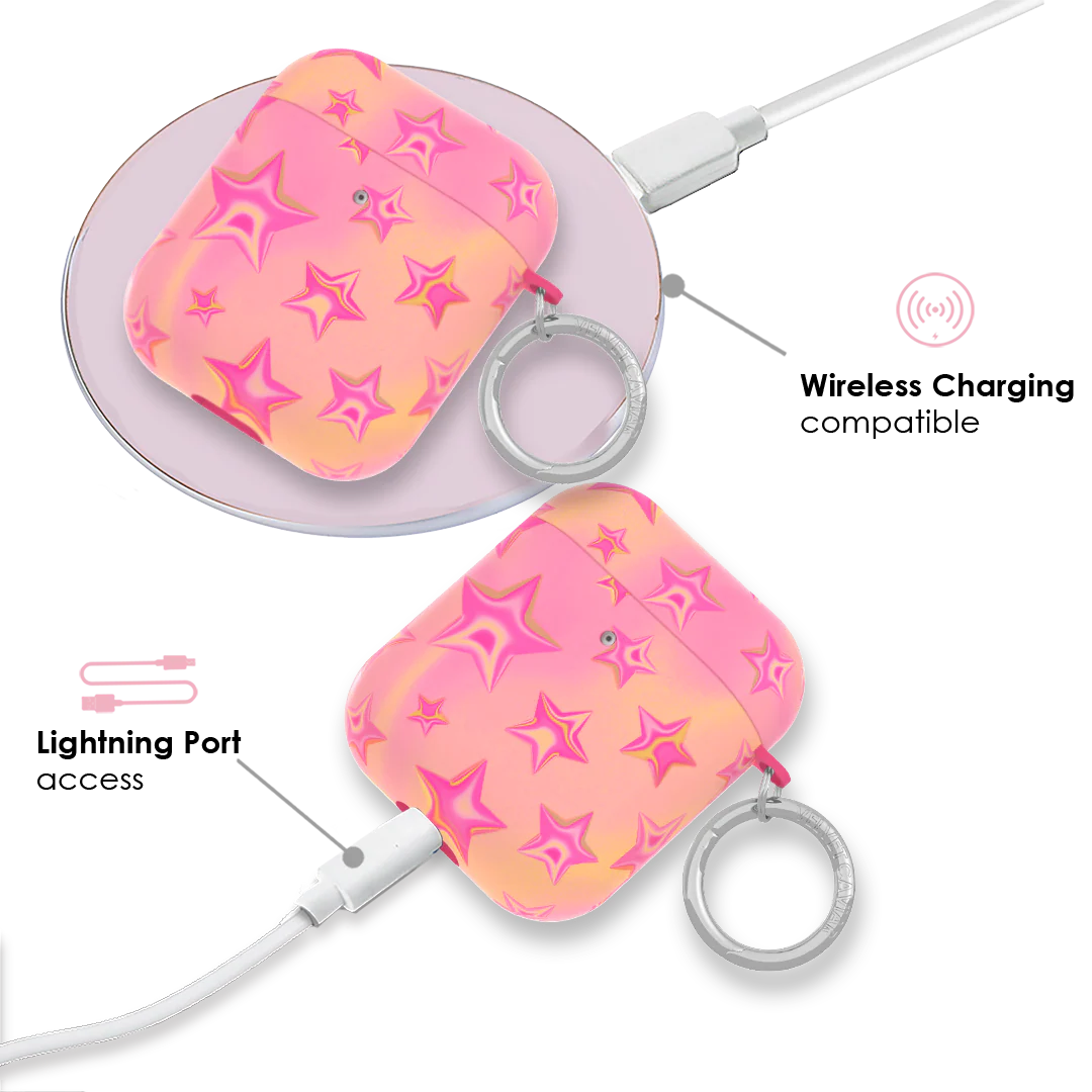 Sherbet Stars AirPod Case - Image 4