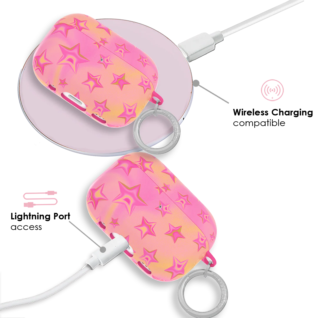 Sherbet Stars AirPod Case - Image 9