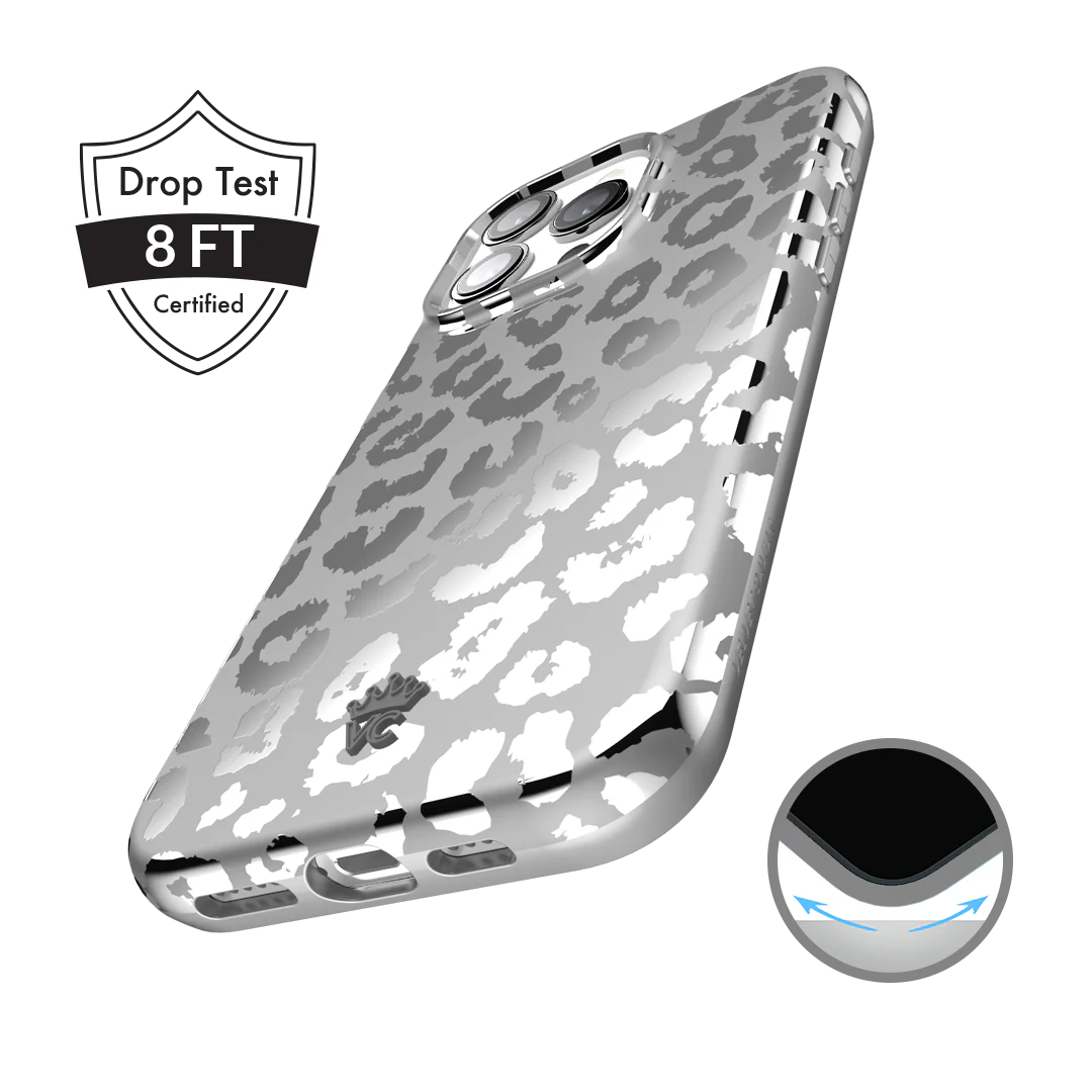 Chrome Leopard iPhone Case - Image 104