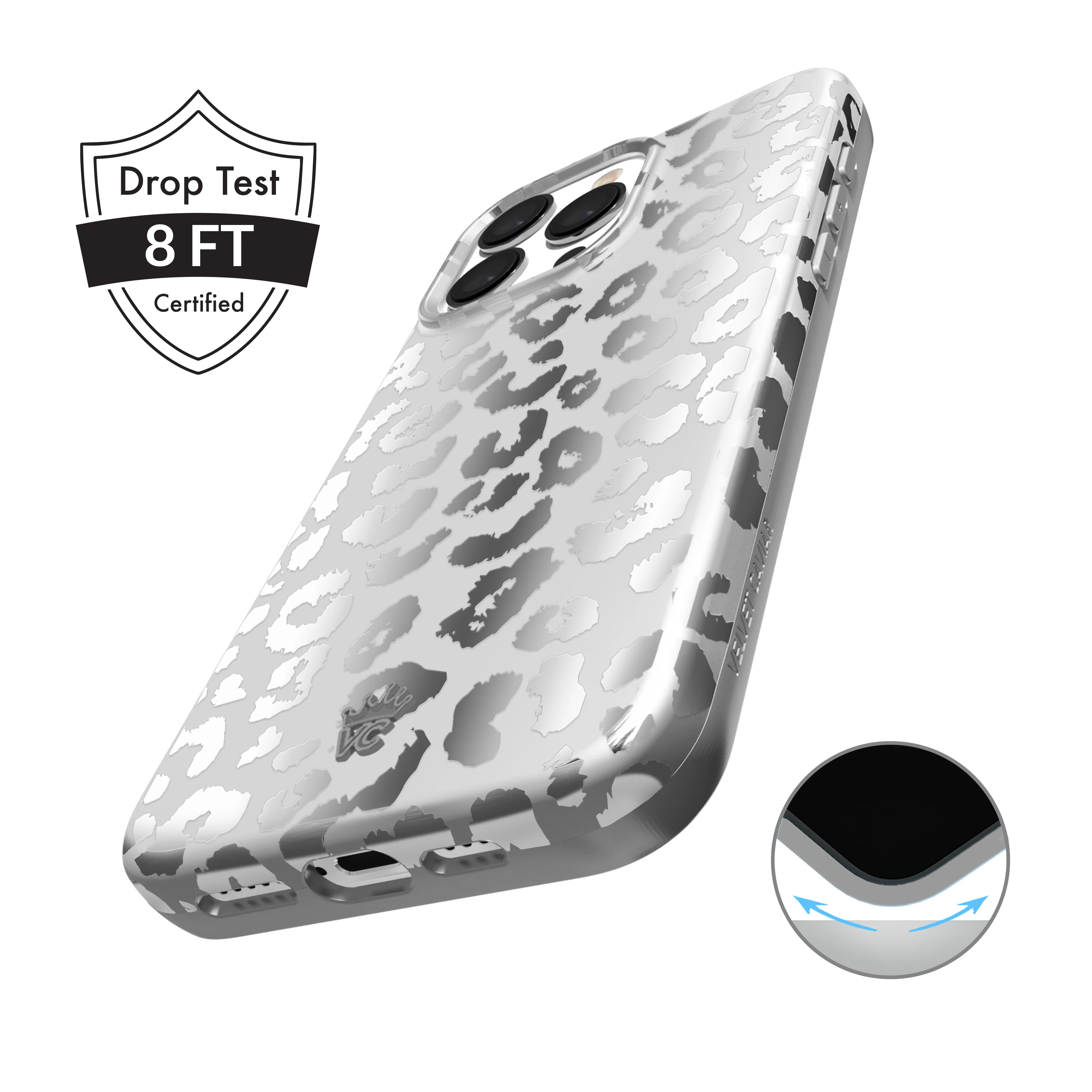 Chrome Leopard iPhone Case - Image 11