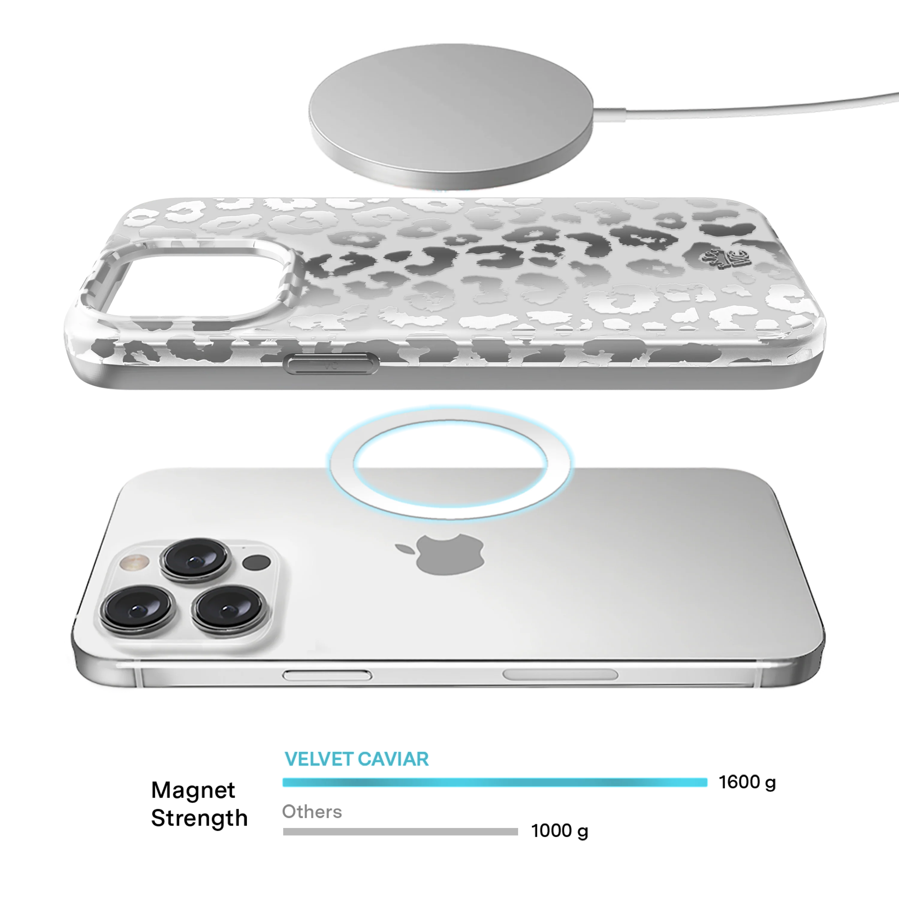 Chrome Leopard iPhone Case - Image 4
