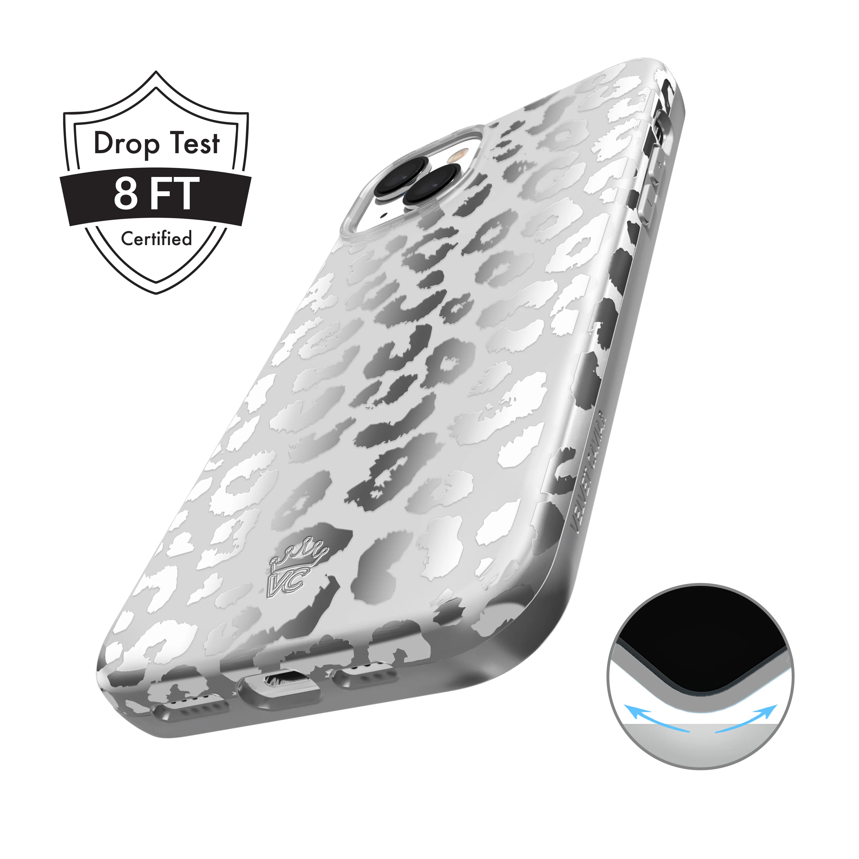 Chrome Leopard iPhone Case - Image 41