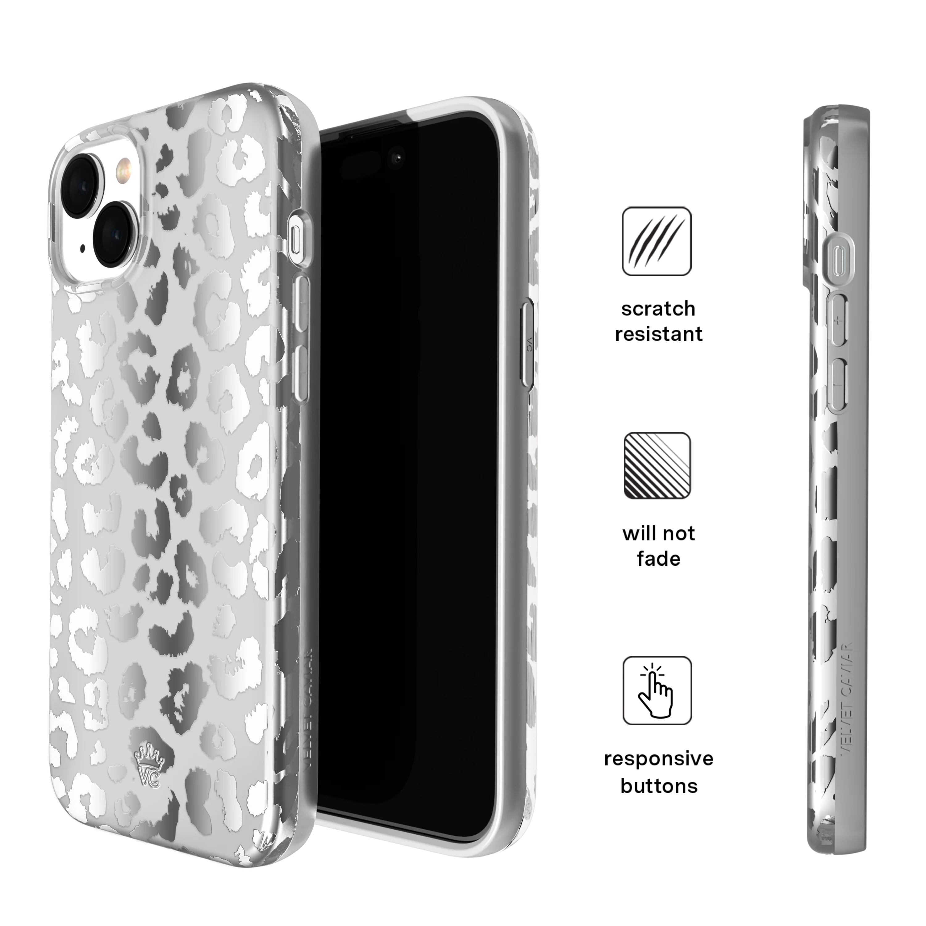 Chrome Leopard iPhone Case - Image 42