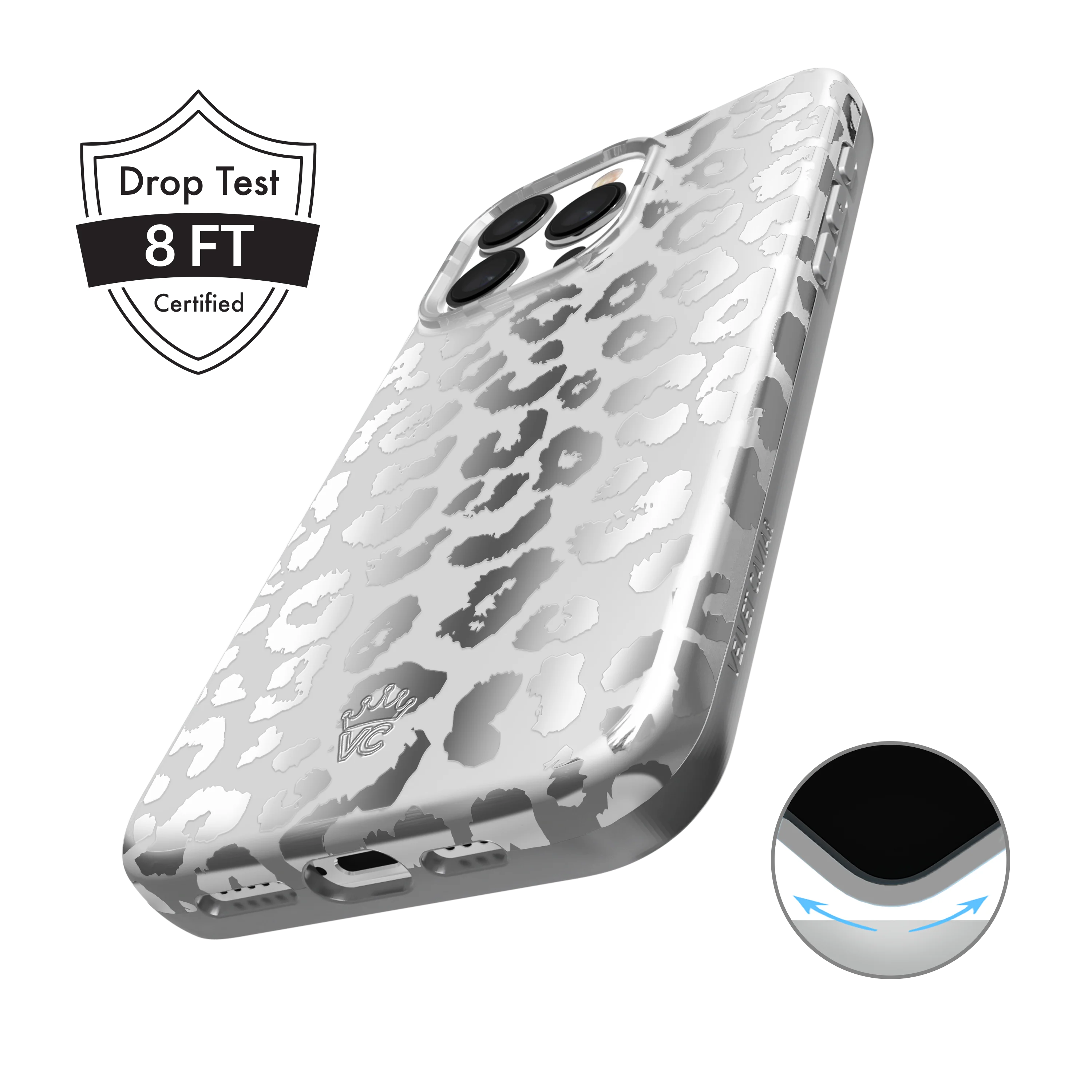 Chrome Leopard iPhone Case - Image 53