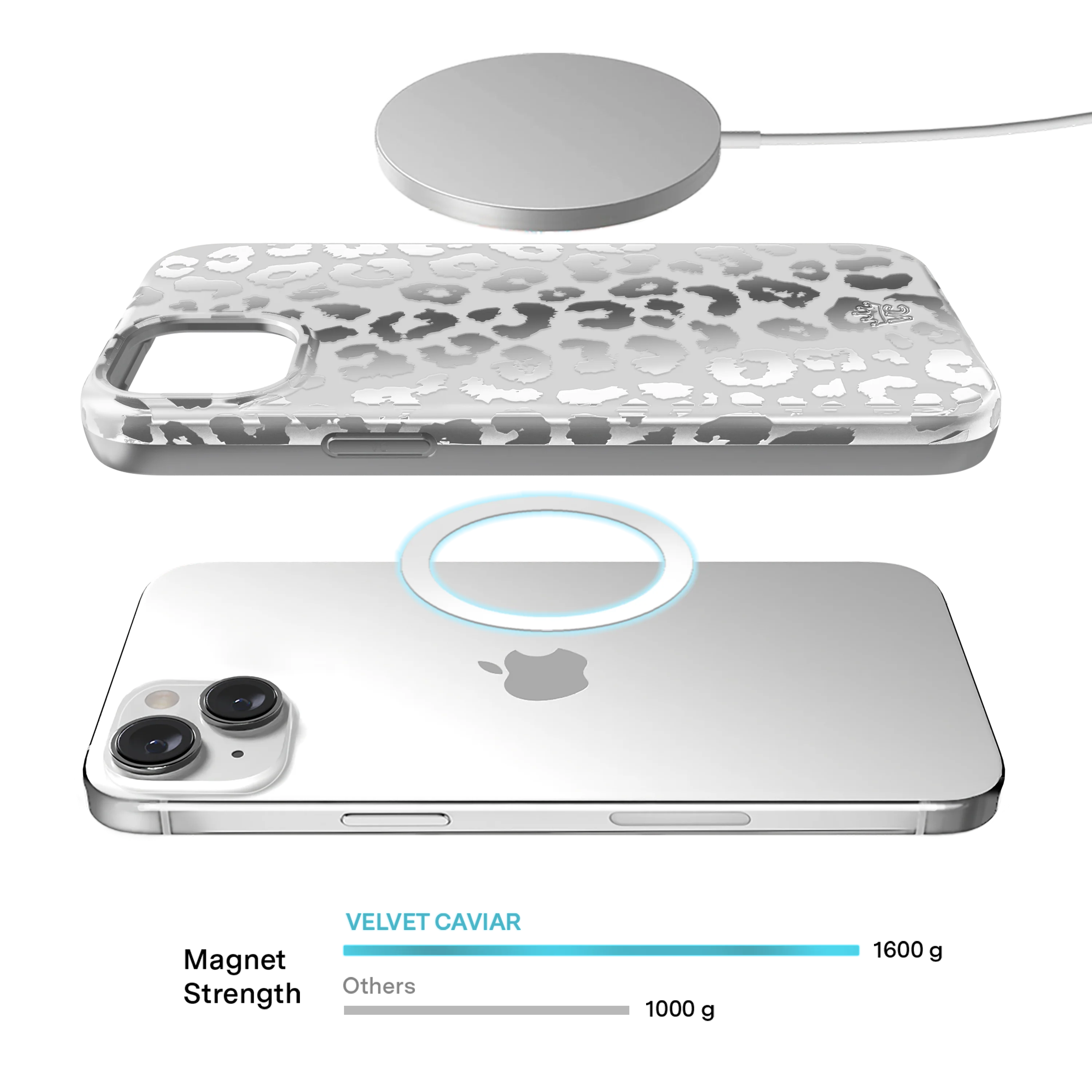 Chrome Leopard iPhone Case - Image 70