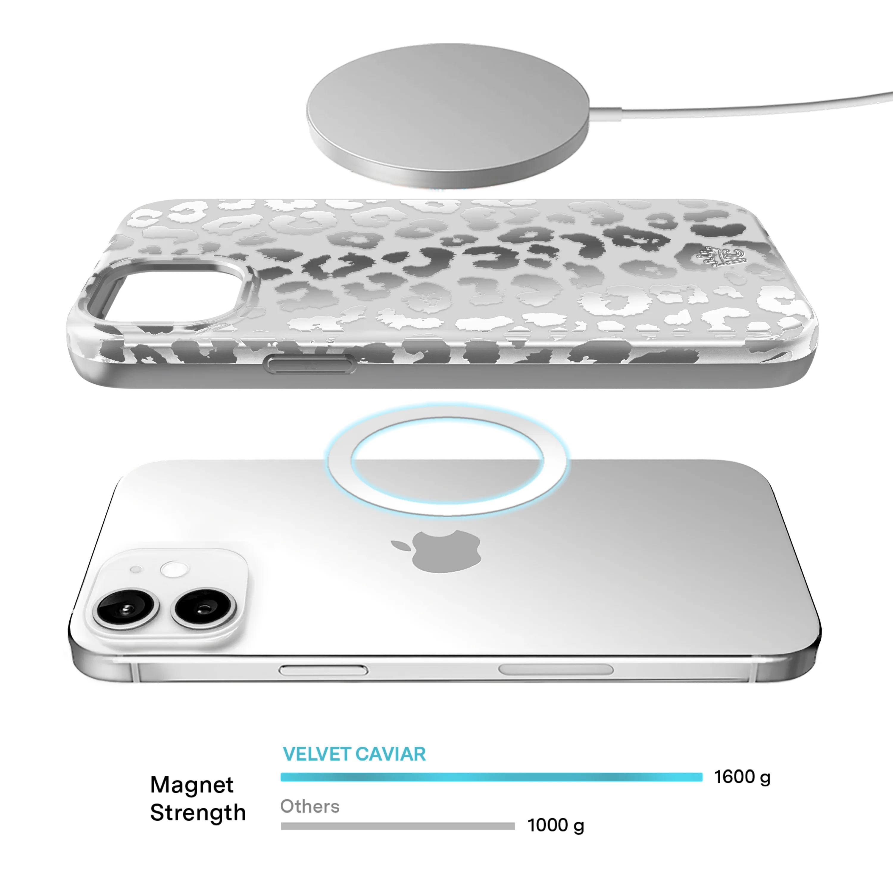 Chrome Leopard iPhone Case - Image 88