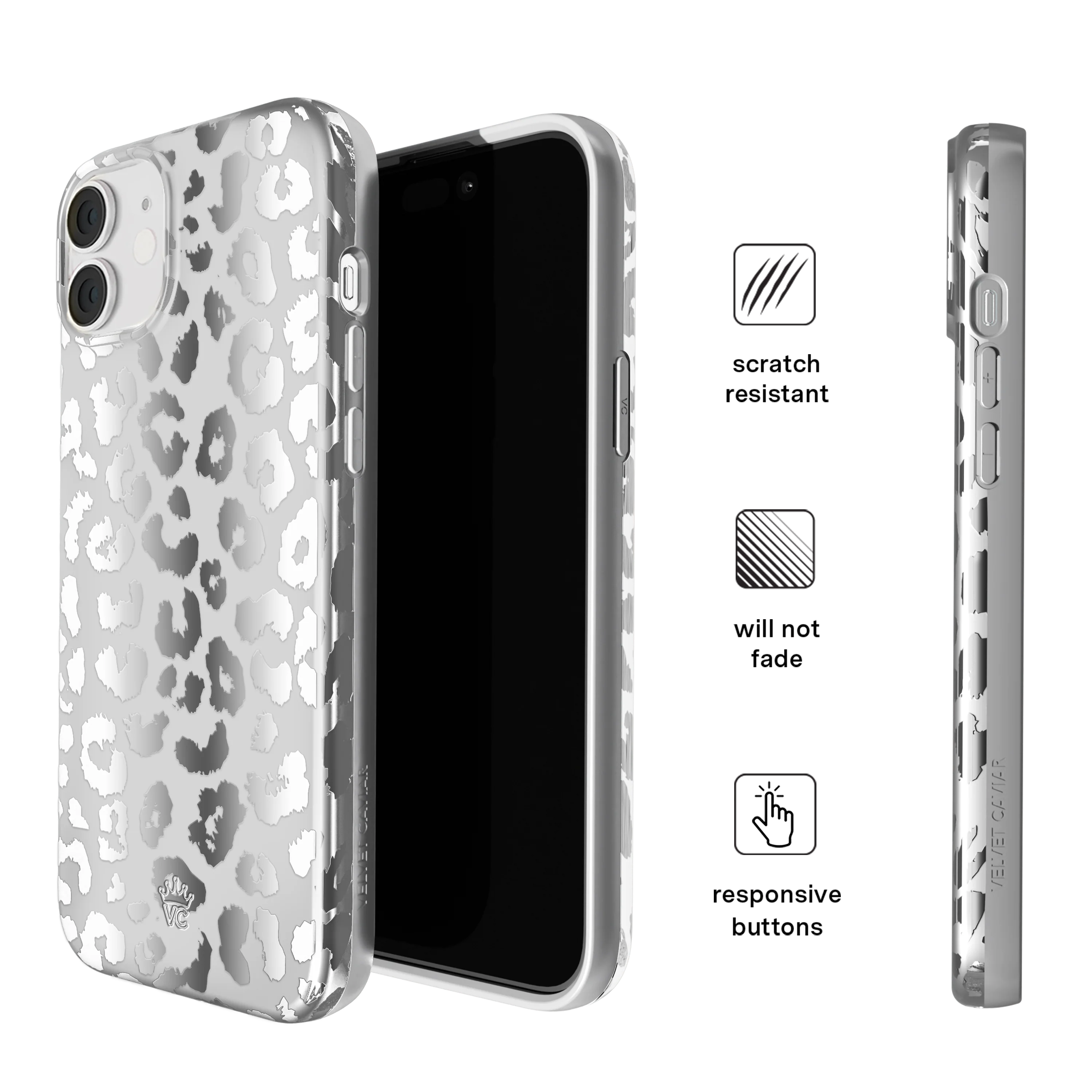 Chrome Leopard iPhone Case - Image 96