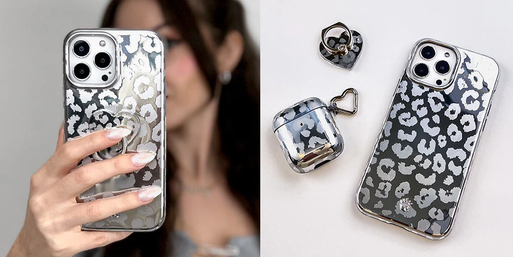 Chrome Leopard iPhone Case - Image 99