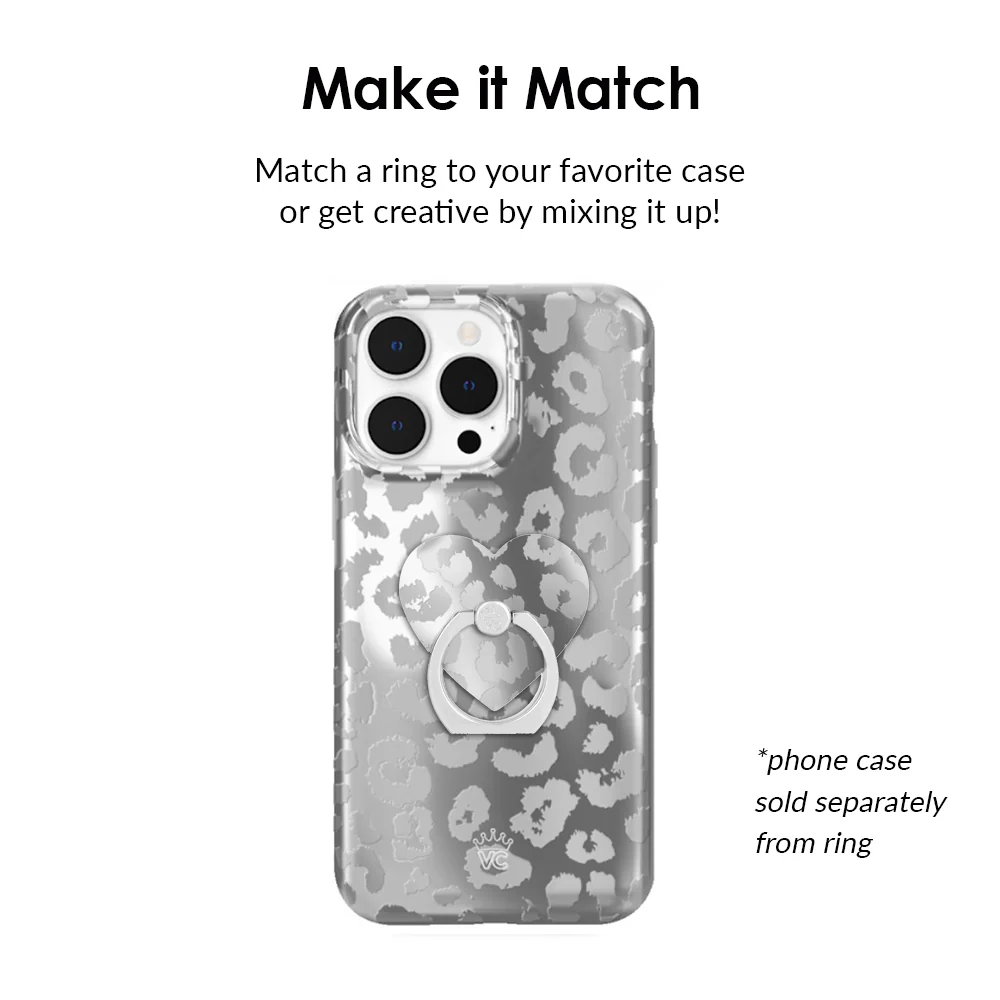 Chrome Leopard Phone Ring - Image 3