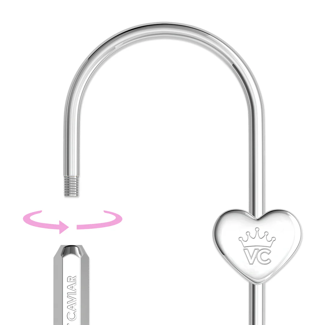 Silver Carabiner Bag Charm - Image 3