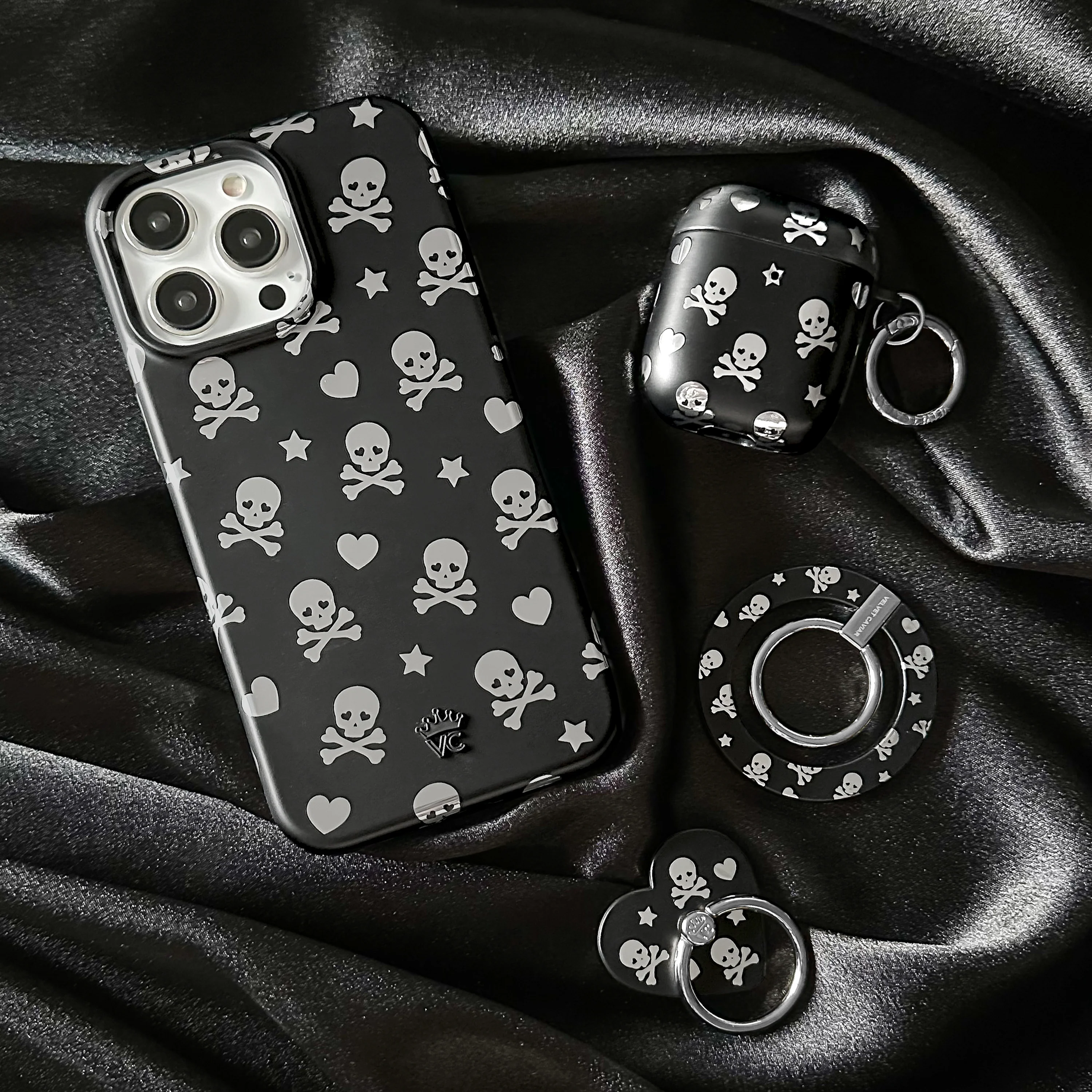 Chrome Skulls MagSafe Grip Ring - Image 2