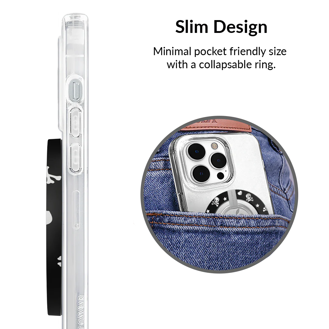 Chrome Skulls MagSafe Grip Ring - Image 5