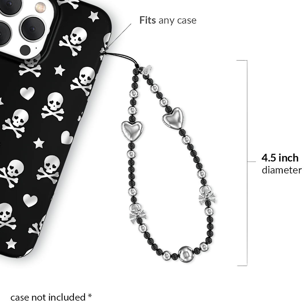 Chrome Skulls Phone Charm - Image 3