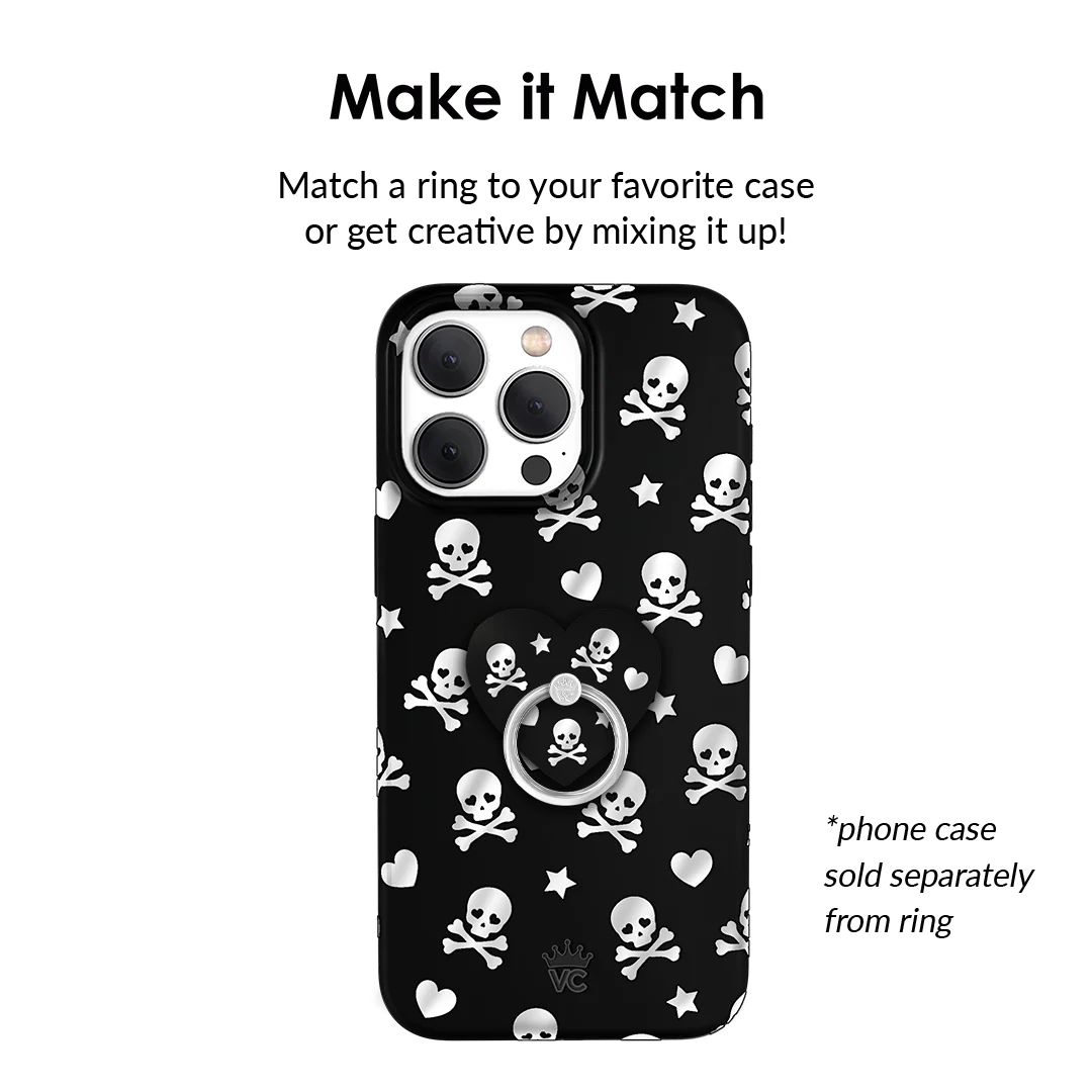 Chrome Skulls Phone Ring - Image 3