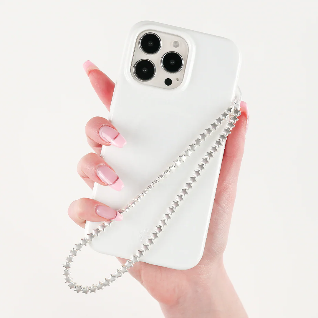Silver Stars Phone Charm - Image 2