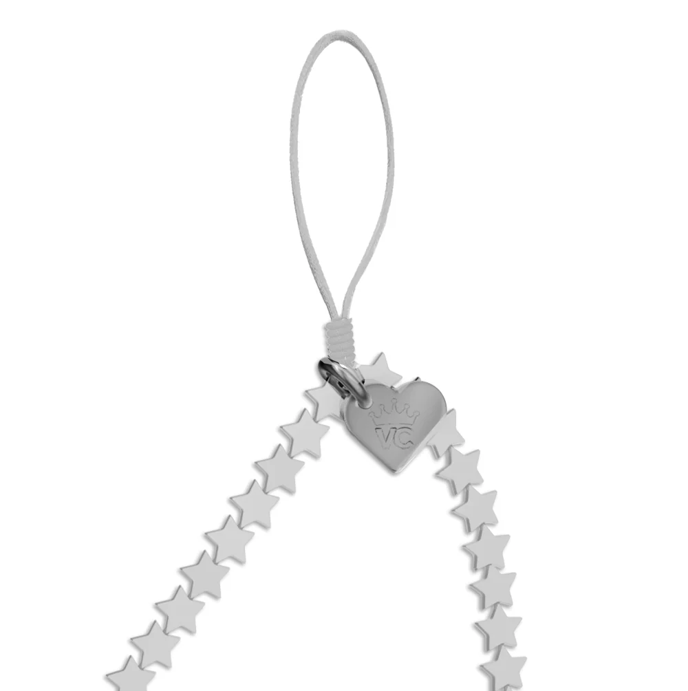 Silver Stars Phone Charm - Image 4