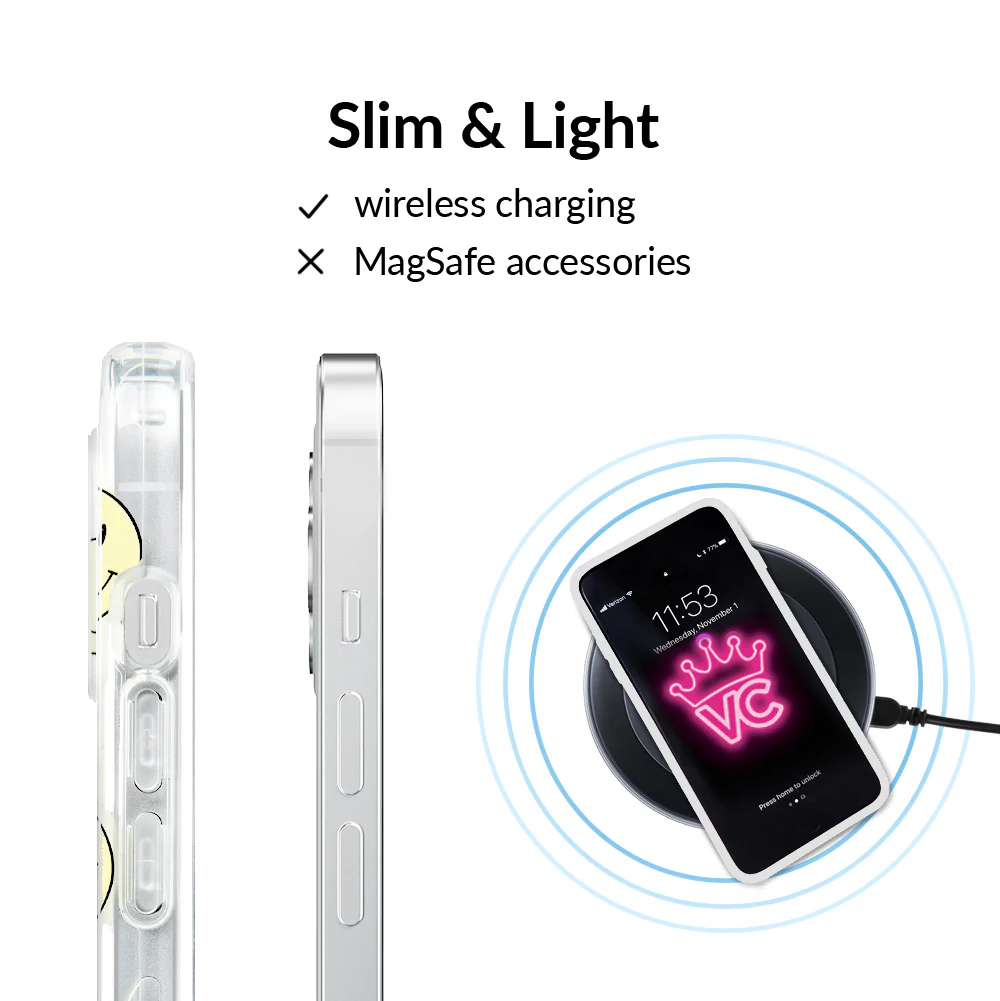 Smiley Clear iPhone Case - Image 103