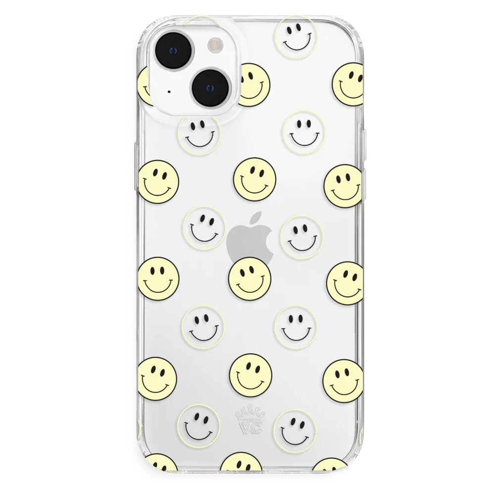 Smiley Clear iPhone Case - Image 104