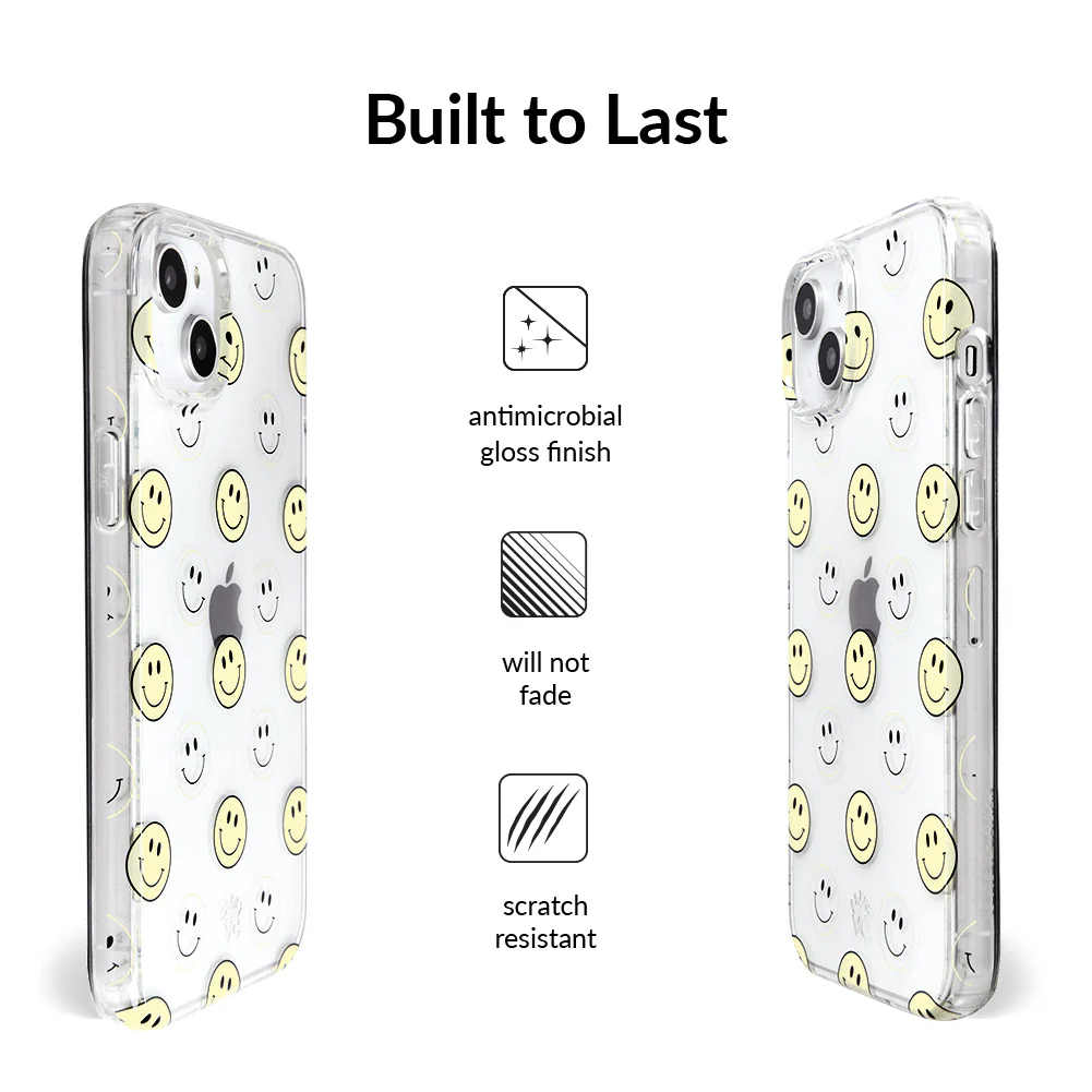 Smiley Clear iPhone Case - Image 108