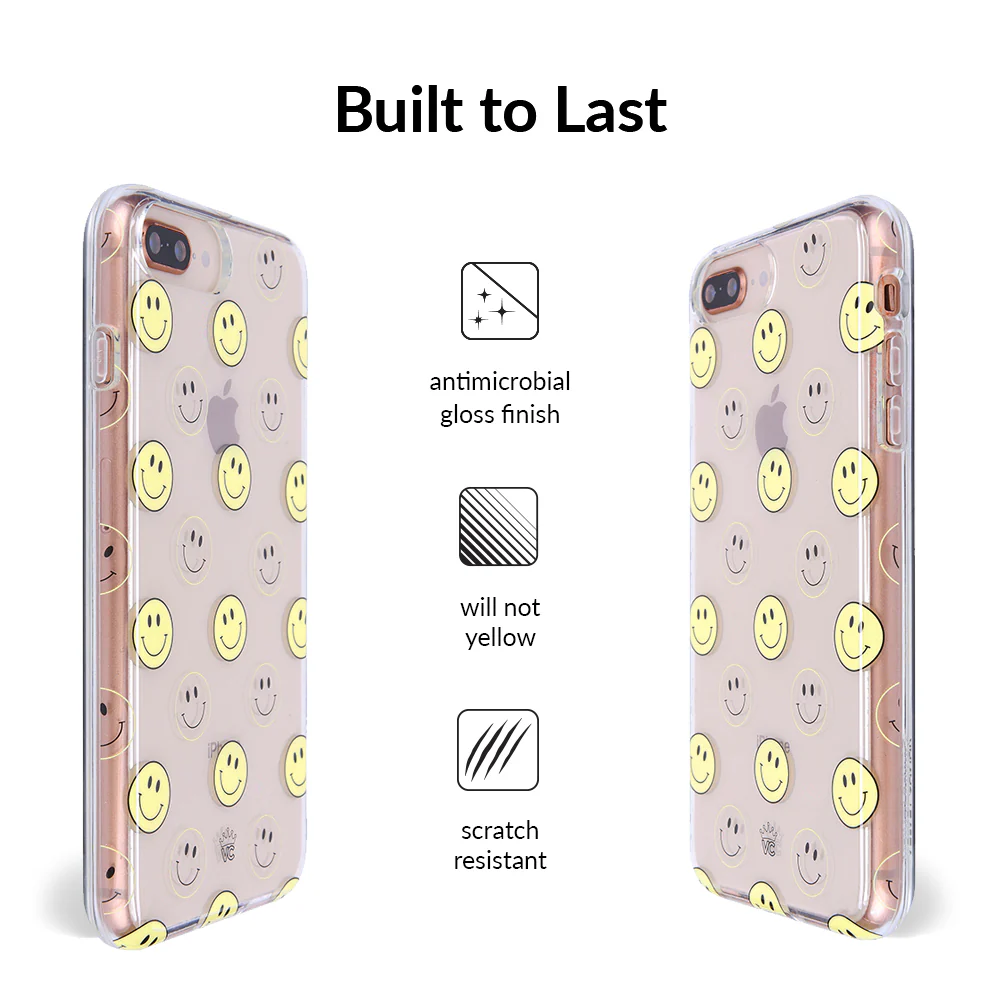 Smiley Clear iPhone Case - Image 11