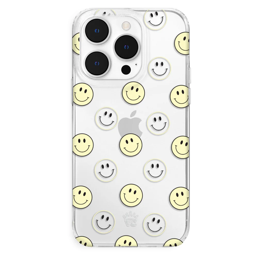Smiley Clear iPhone Case - Image 110