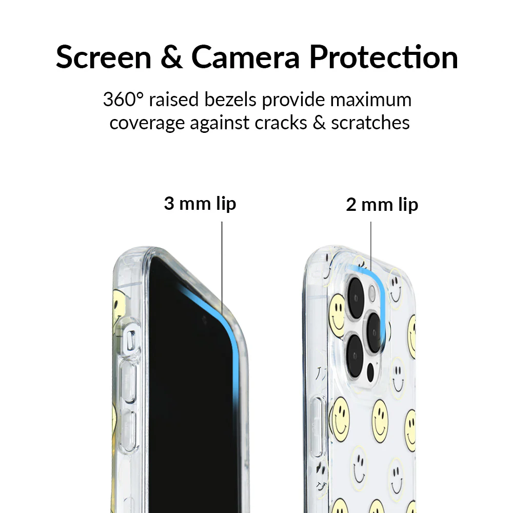 Smiley Clear iPhone Case - Image 112