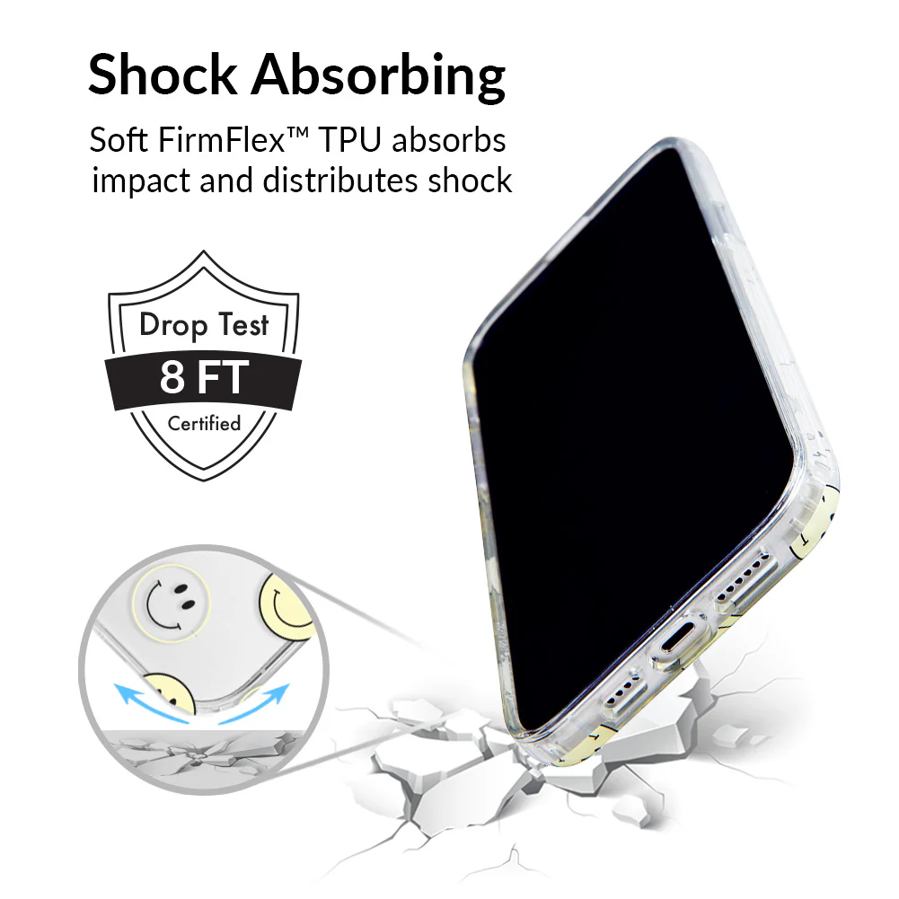Smiley Clear iPhone Case - Image 113