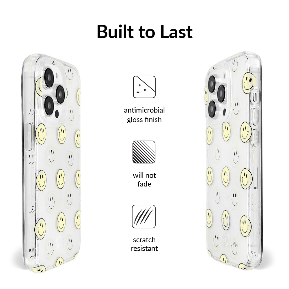 Smiley Clear iPhone Case - Image 114