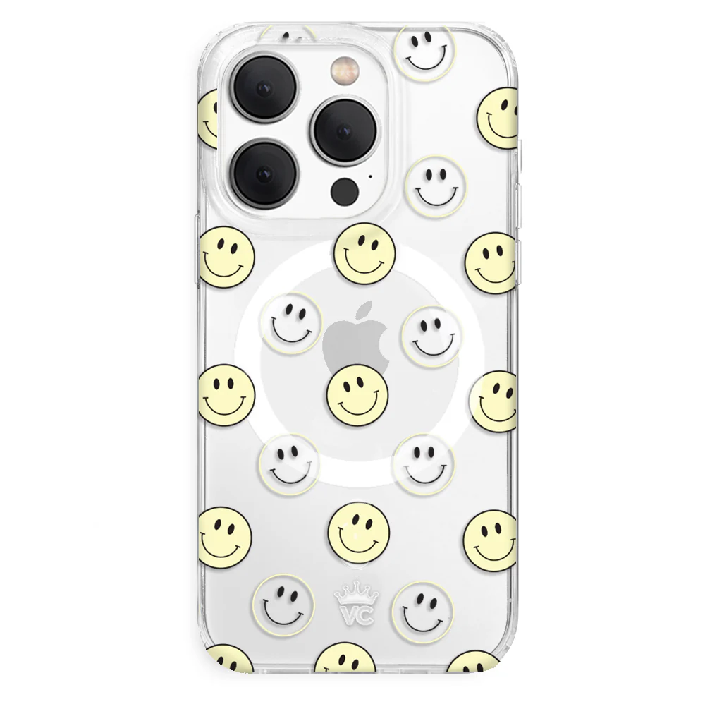 Smiley Clear iPhone Case - Image 134