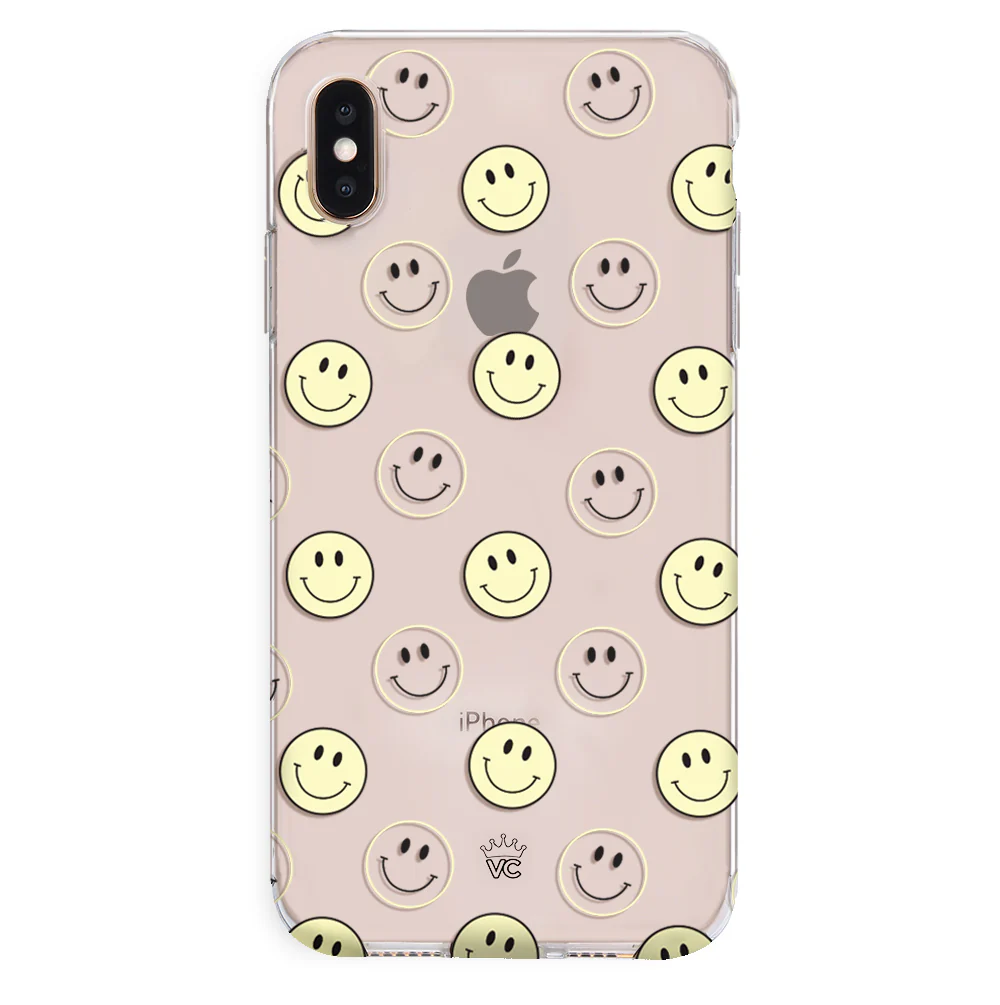Smiley Clear iPhone Case - Image 19
