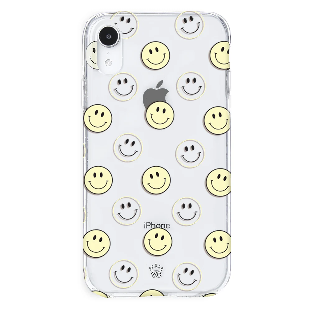 Smiley Clear iPhone Case - Image 25