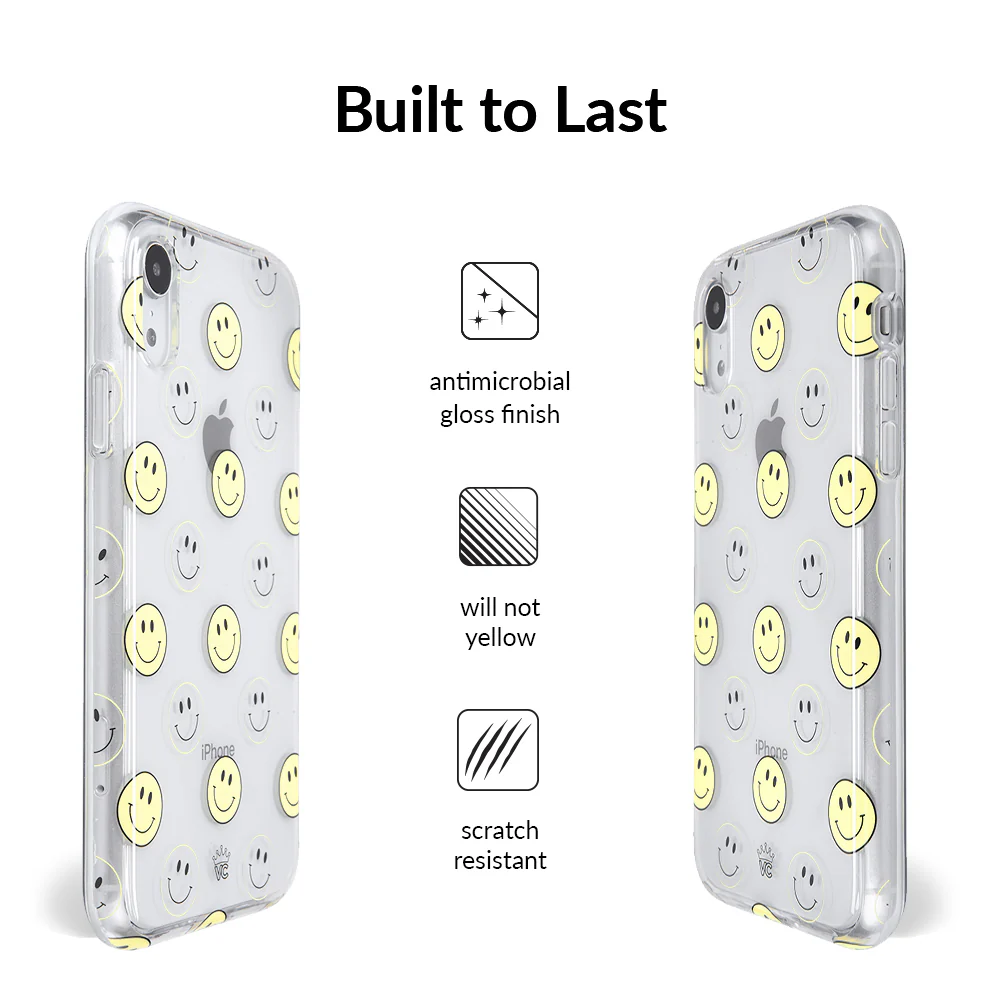 Smiley Clear iPhone Case - Image 29