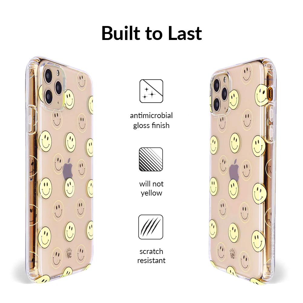 Smiley Clear iPhone Case - Image 47