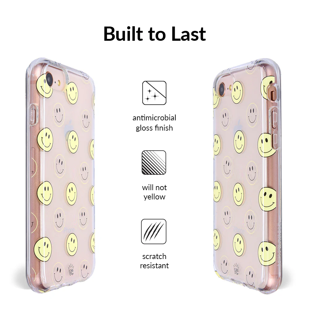 Smiley Clear iPhone Case - Image 5