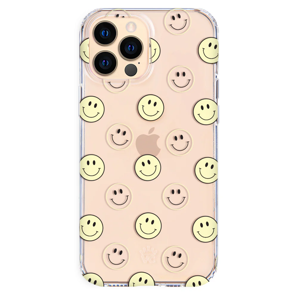Smiley Clear iPhone Case - Image 55