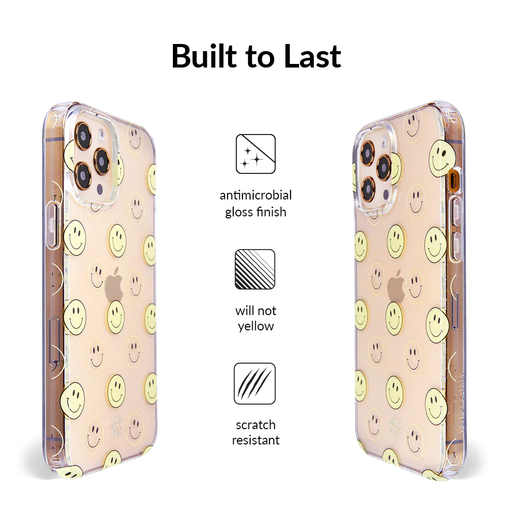 Smiley Clear iPhone Case - Image 65