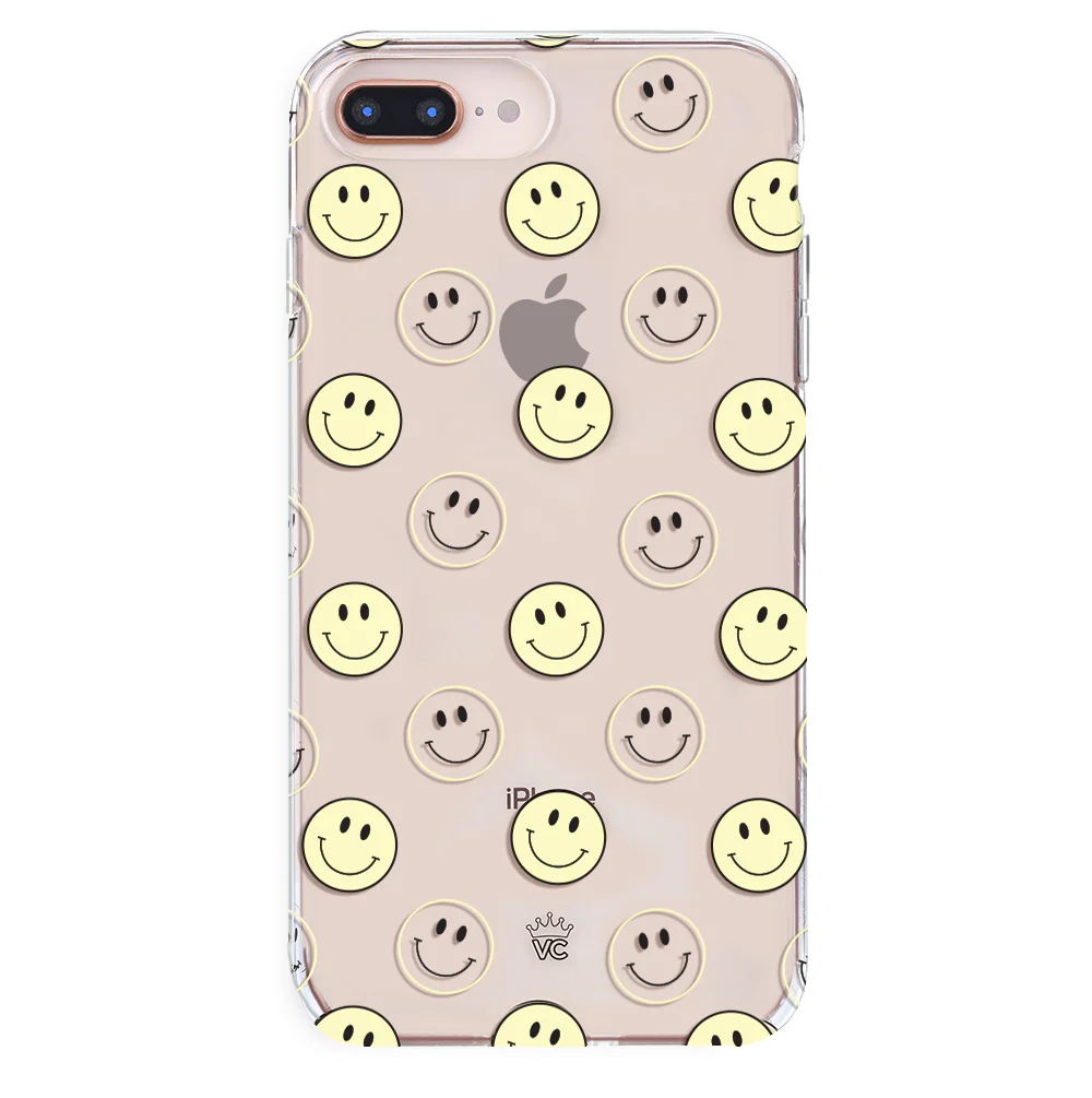Smiley Clear iPhone Case - Image 7