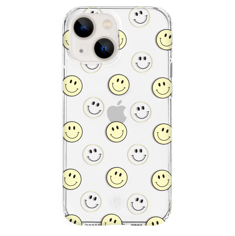 Smiley Clear iPhone Case - Image 79