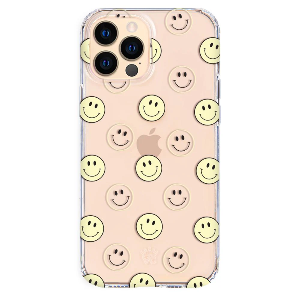 Smiley Clear iPhone Case - Image 91
