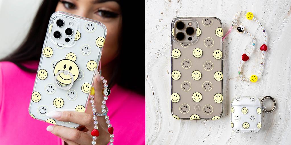 Smiley Clear iPhone Case - Image 97