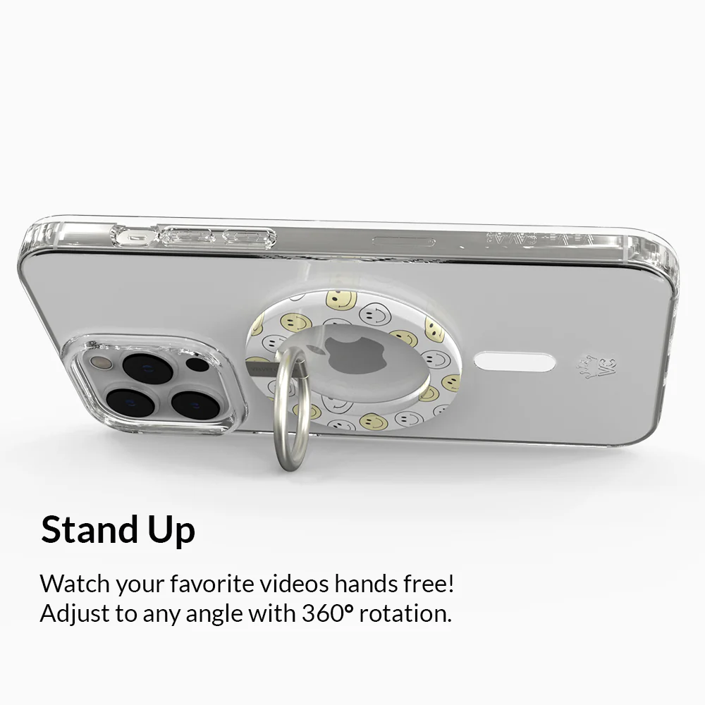 Smiley MagSafe Grip Ring - Image 5